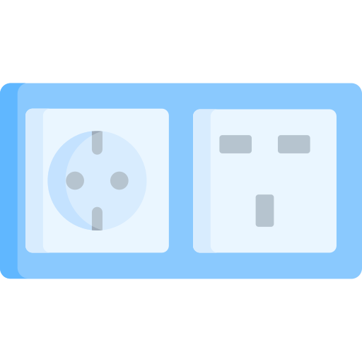 Power socket Special Flat icon