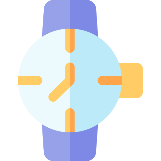 reloj de pulsera Basic Rounded Flat icono