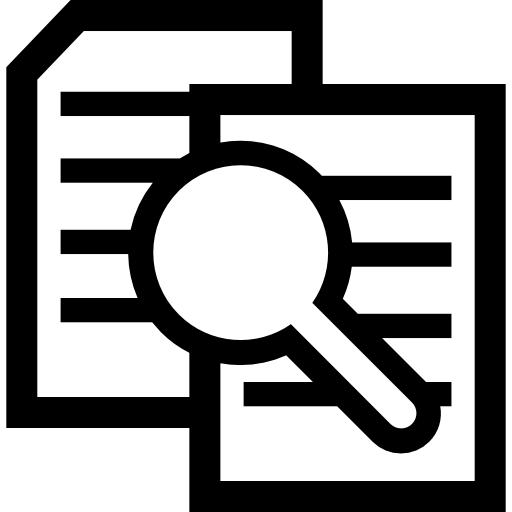 wyszukiwanie symbolu interfejsu pliku  ikona