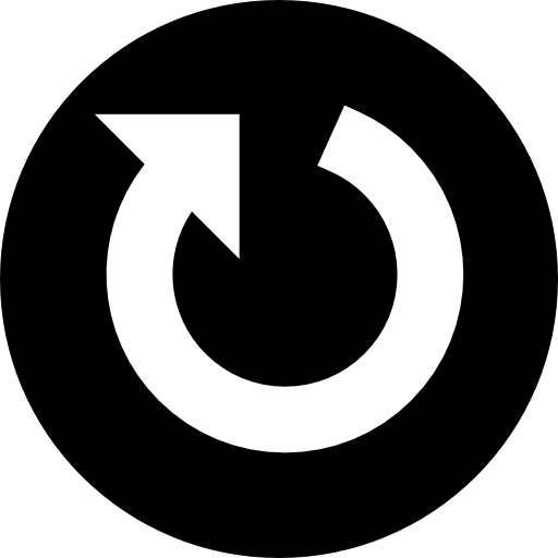 円の中の円形の矢印  icon