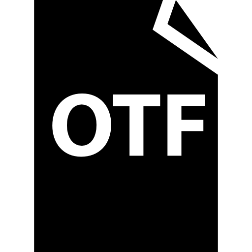 otf 파일  icon