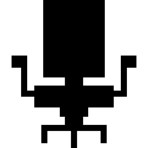 forma della sedia  icona