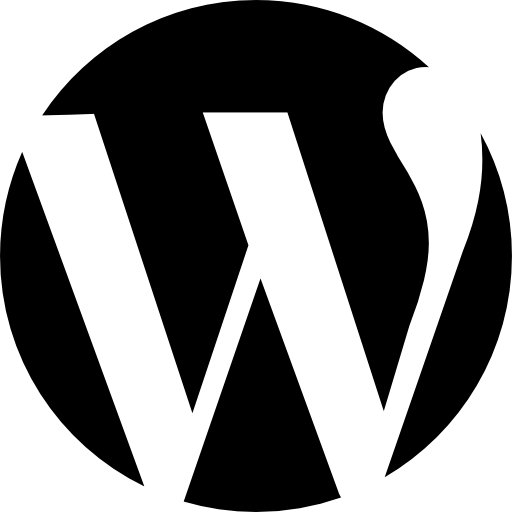 logo circolare wordpress  icona