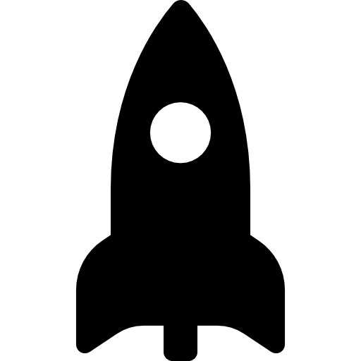fusée  Icône