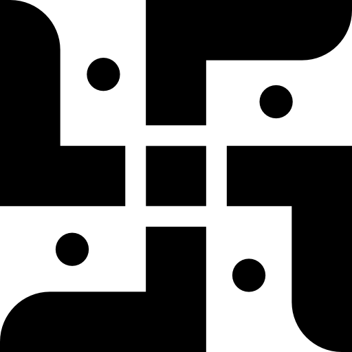 卍 Basic Straight Filled icon