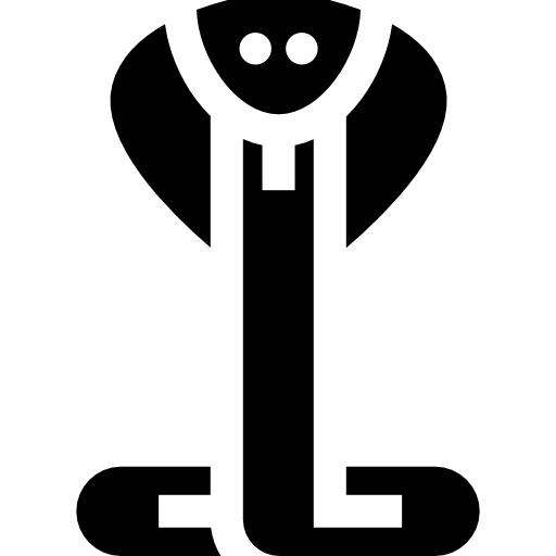 コブラ Basic Straight Filled icon