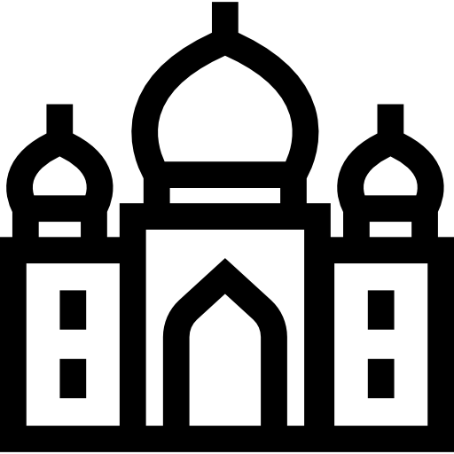 Тадж-Махал Basic Straight Lineal иконка