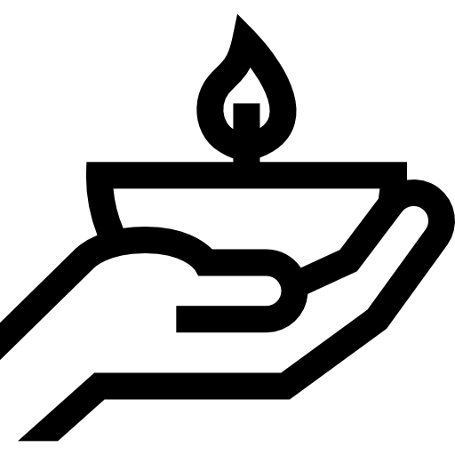 lampa naftowa Basic Straight Lineal ikona
