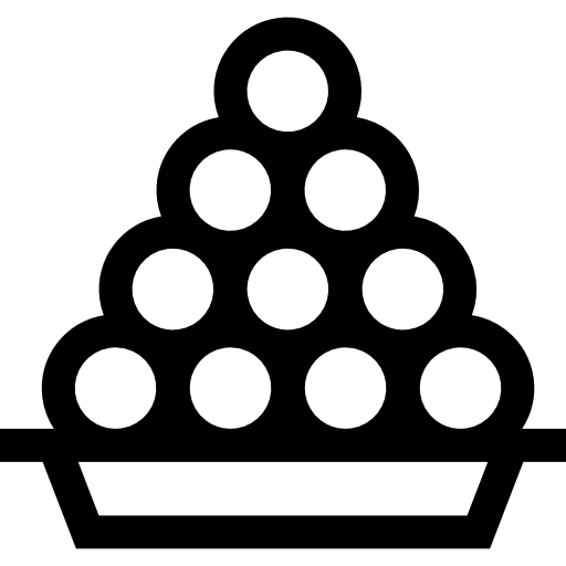 laddu Basic Straight Lineal icon