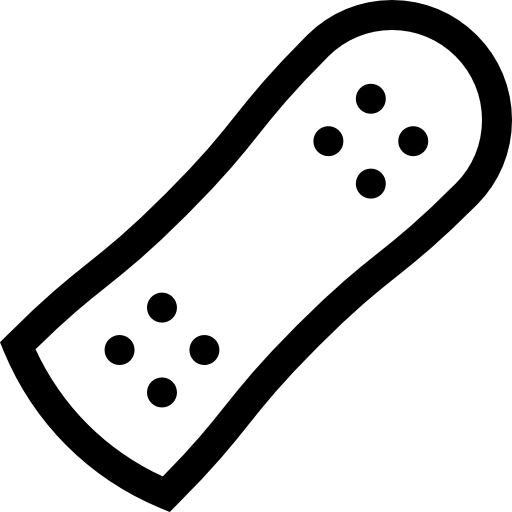 スケートボード Basic Straight Lineal icon
