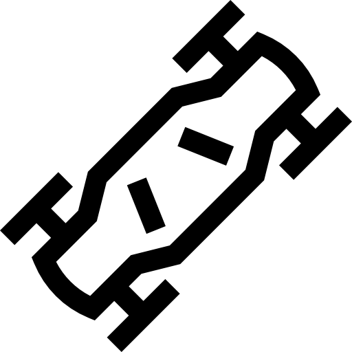 deskorolka Basic Straight Lineal ikona