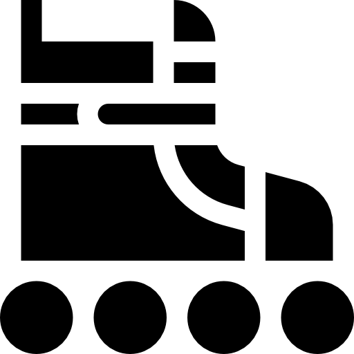 patín Basic Straight Filled icono
