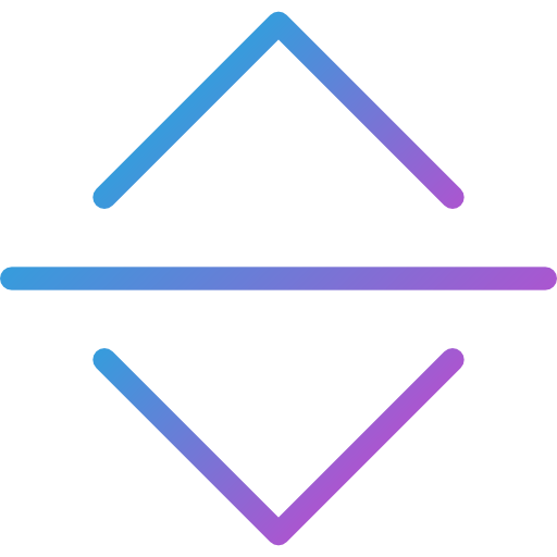 Double arrow Dreamstale Gradient icon