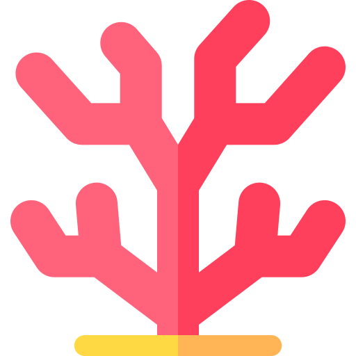 サンゴ礁 Basic Rounded Flat icon