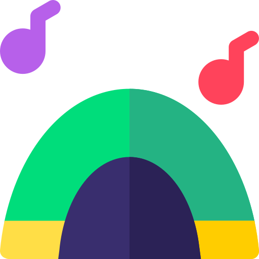 캠핑 Basic Rounded Flat icon