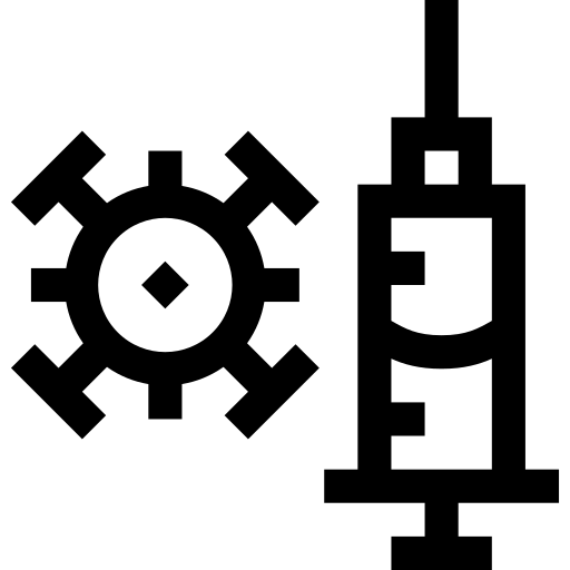 Coronavirus Basic Straight Lineal icon