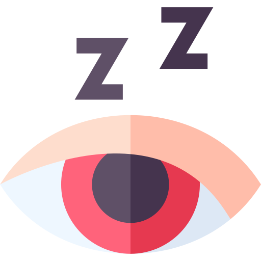 Drowsiness Basic Straight Flat icon