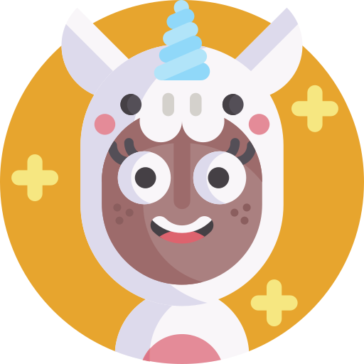 Unicorn Detailed Flat Circular Flat icon