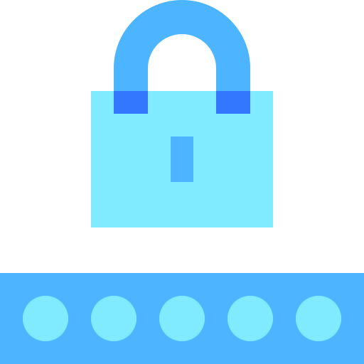 passcode Basic Sheer Flat icon