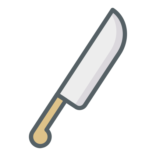cuchillo Dinosoft Lineal Color icono