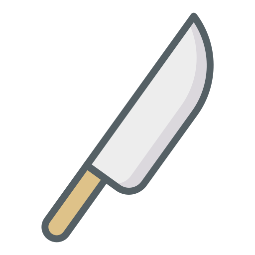 Knife Dinosoft Lineal Color icon