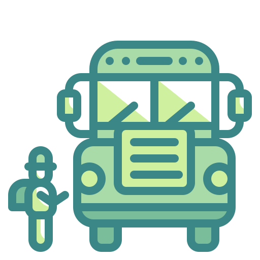 Bus Wanicon Two Tone icon