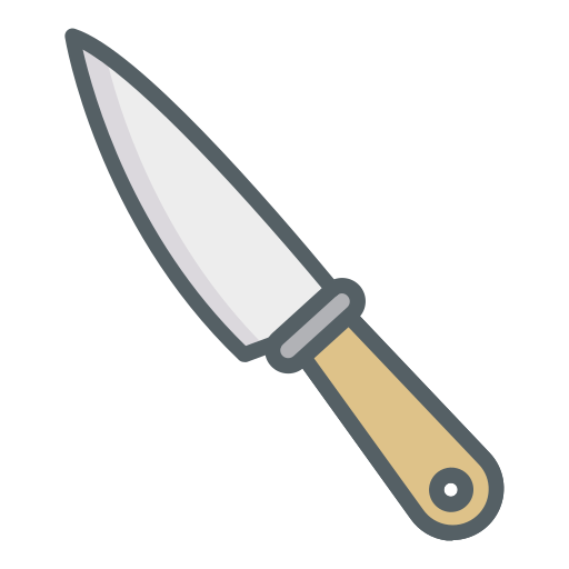 Knife Dinosoft Lineal Color icon