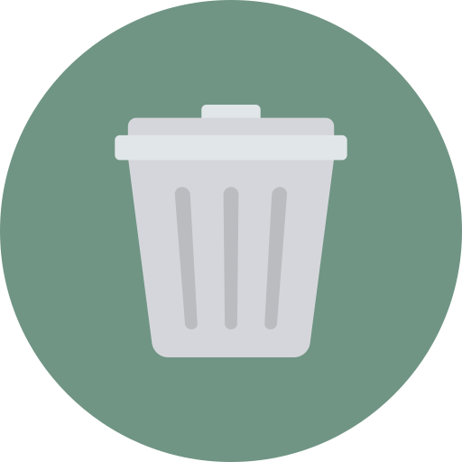 Garbage Dinosoft Circular icon