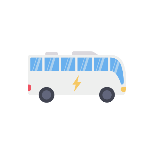 bus electrico Dinosoft Flat icono