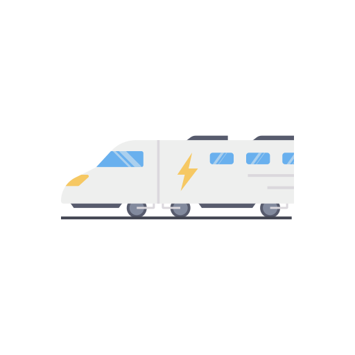 train électrique Dinosoft Flat Icône