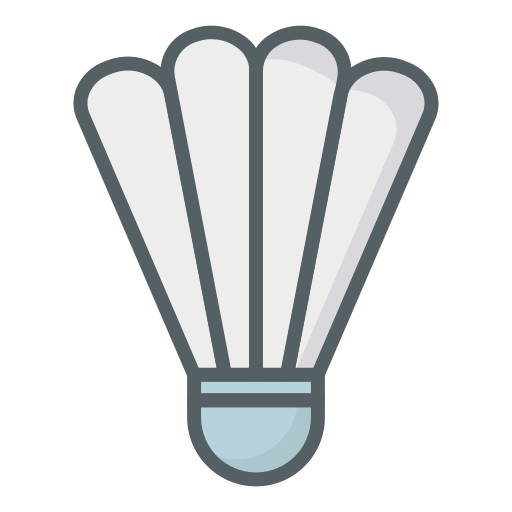 badminton Dinosoft Lineal Color ikona
