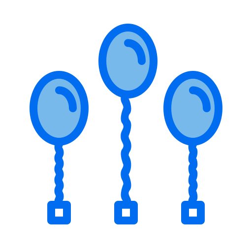 풍선 Generic Blue icon