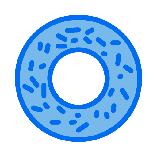 Пончик Generic Blue иконка