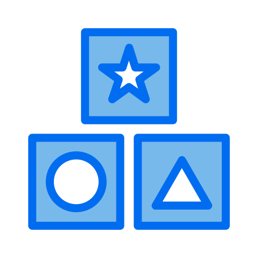 blok Generic Blue ikona