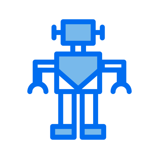 ロボット Generic Blue icon