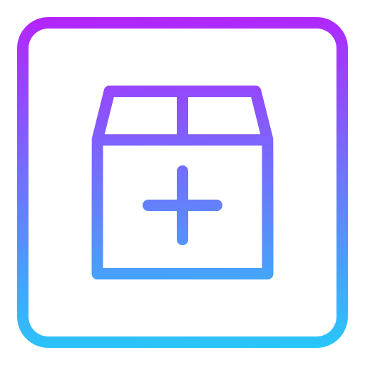 Коробка пакета Generic Gradient иконка