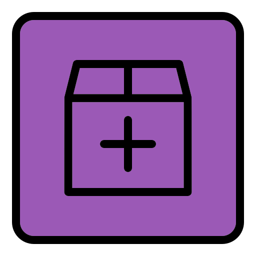 パッケージボックス Generic Outline Color icon