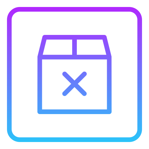 Package box Generic Gradient icon