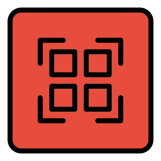 qrコードのスキャン Generic Outline Color icon