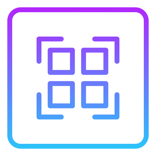 qr 코드 스캔 Generic Gradient icon