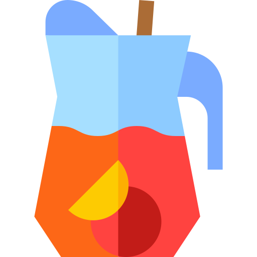 sangria Basic Straight Flat icon