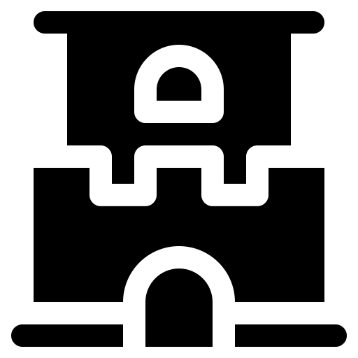 zandkasteel Generic Glyph icoon