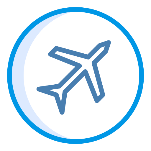 tryb samolotowy Generic Blue ikona