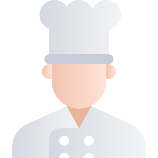 Chef Generic Flat Gradient icon