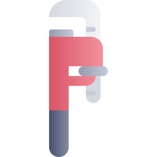 Pipe wrench Generic Flat Gradient icon