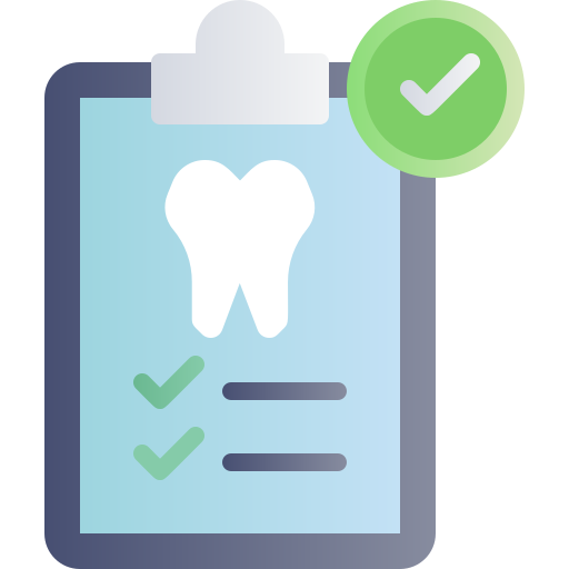 rekord dentystyczny Generic Flat Gradient ikona