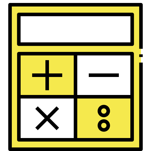 calculatrice Generic Fill & Lineal Icône