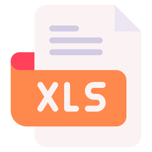 xls Generic Flat ikona