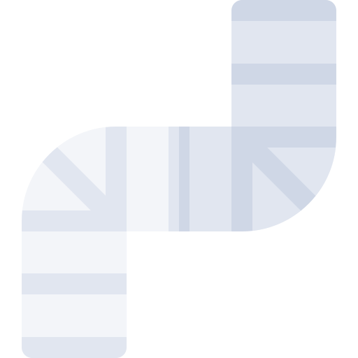 pijp Basic Rounded Flat icoon
