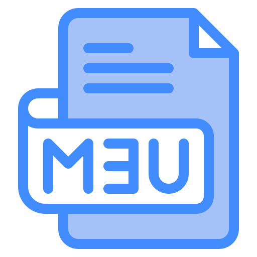 m3u Generic Blue icon